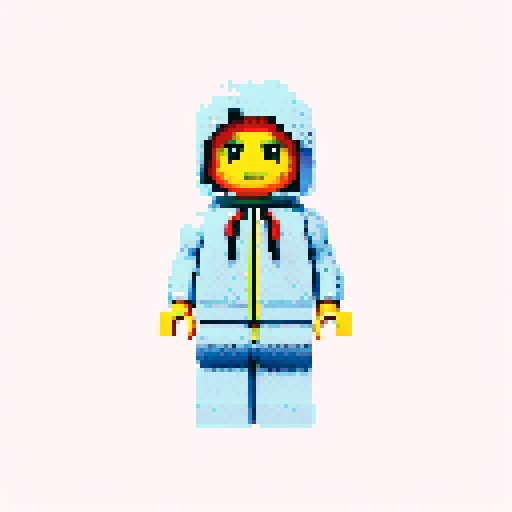 hoody pixel lego