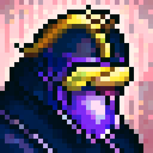 Wolf, gold chain, sunglasses 