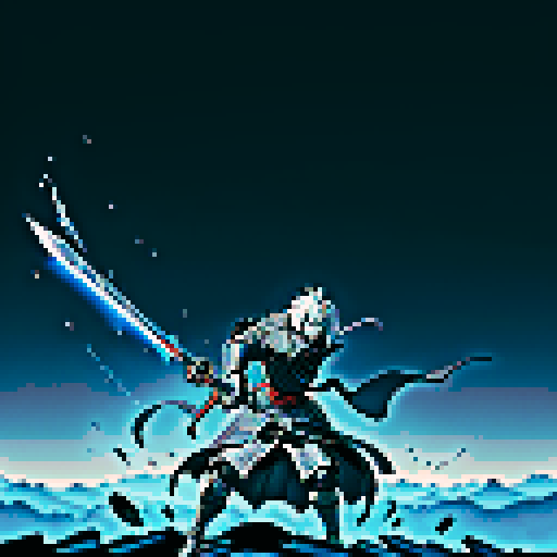 The Defeated Knight "Kosen
------
Introduction: A titled knight born during the Costa period a thousand years ago, with outstanding military achievements and extremely high status.
------
Note: Kosen will use soul fire, specifically manifested as blue flames. The weapon is a super large sword, known as the 'Blasphemy Holy Sword'
Blasphemy Holy Sword: A super large sword made of gray black metal named "Ocon Harry", with extremely strong demon guiding ability and still ext