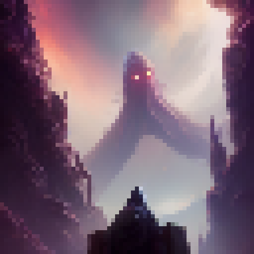 Massive tentacles writhing, eyes glowing with otherworldly power, a towering Cthulhu looms over an ancient city, ready to unleash its eldritch wrath.