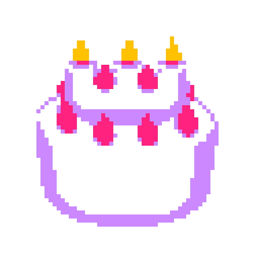 pixel art with a white background 
