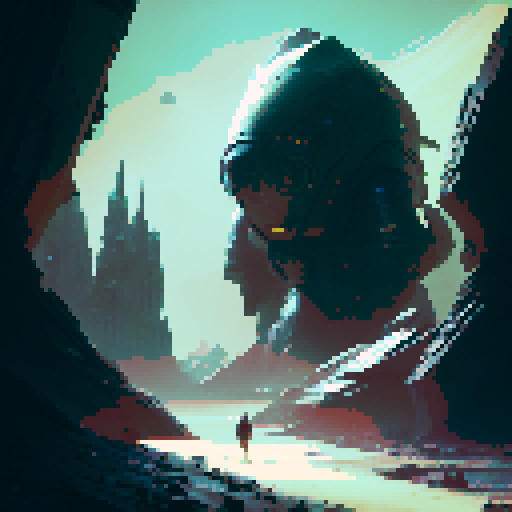 Девушка в крови смотрит на гильотину