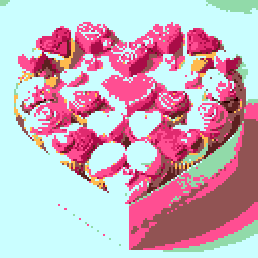 Box of Valentine's Day chocolates, specifically shaped like cupcakes with intricate details such as pink frosting and decorative toppings. Charming and romantic theme. The cupcakes within the box should exhibit a variety of delightful designs