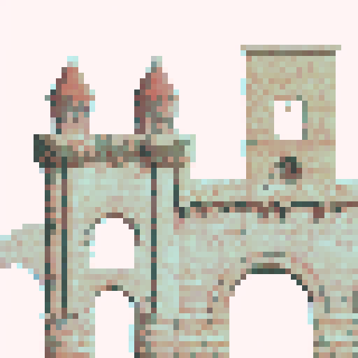 magic space between worlds, hints of time and medievalness