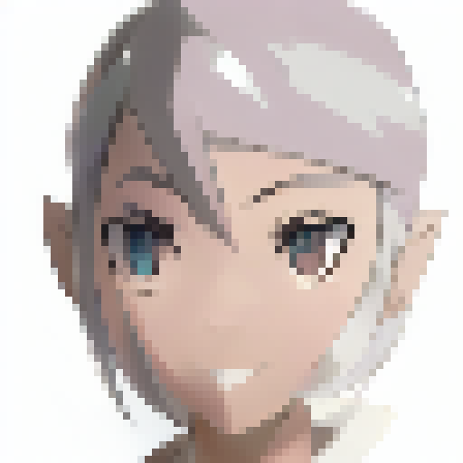 bald asian girl head only