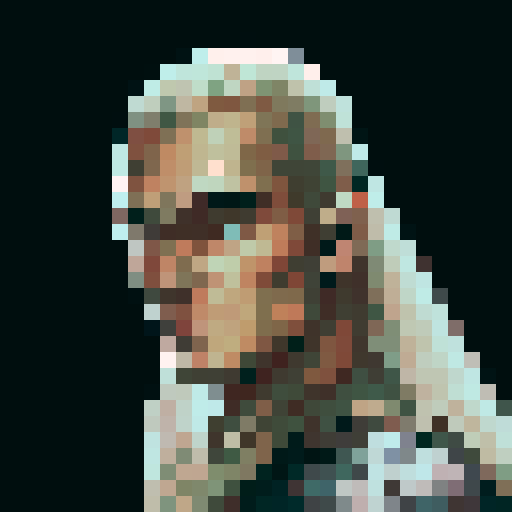 a streetfighter style game character select icon of legolas from lord of the rings