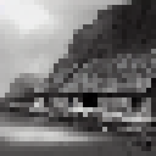 Dingy, abandoned laboratory in a two-bit dungeon, evoking a bleak and eerie landscape portrait.