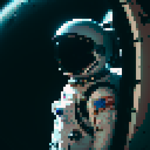 an astronaut ((fully detailed and realistic no deformations )) lost on the moon, in the realistic sci-fi and cinematic Photographic style, extremely detailed in 4k/8k with cinematic lighting with a feeling of despair and suffocation No face showing, just the reflection of the helmet