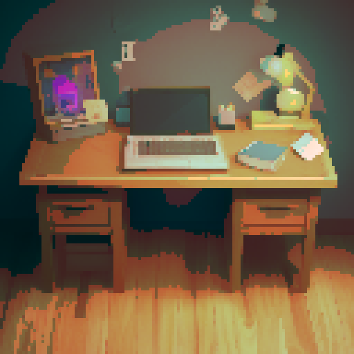 desk
