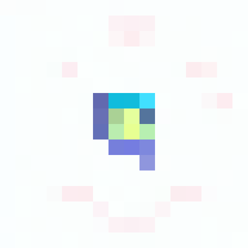 a cute monster with horns in vibrant colors to be used as logo for crafty savage game studio that develops games on roblox. Preferred to have  one option in blue background and one option with white background too.