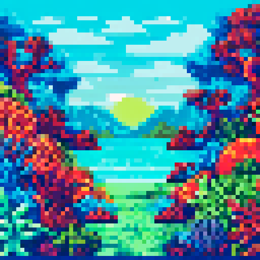 under the sea background with fish, rocks, seaweed and coral