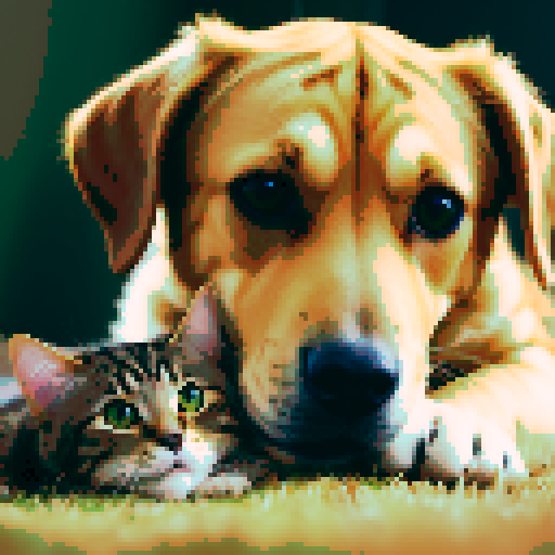 cat and dog