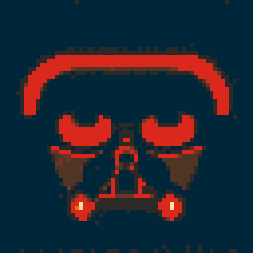 darth vader face close-up with red lightsaber