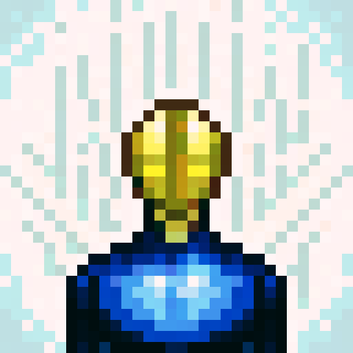 platinum armor, game icon, 32x32 pixel art, sRGB, skill art, close up, portrait, reflective surface, intricate engravings, polished shine, metallic sheen, ornate details