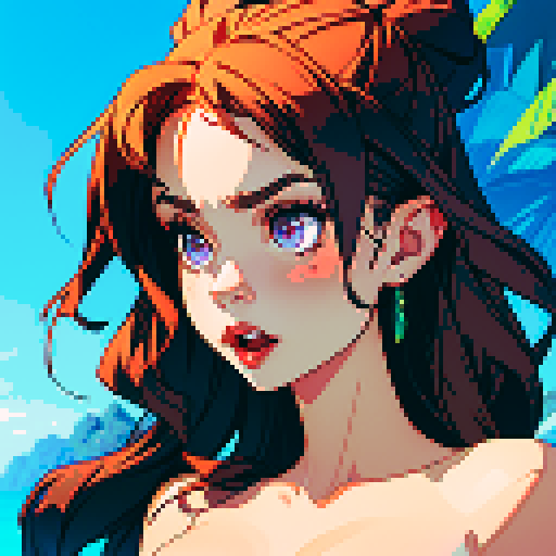 bust shot of sexy naked woman being stimulated