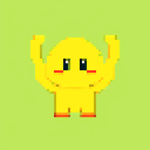 cartoonish yellow banana on a simple background