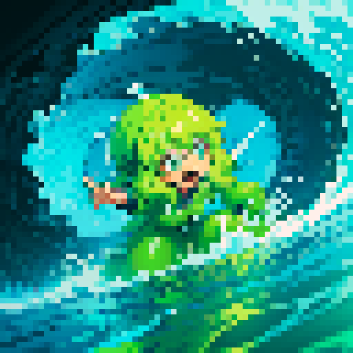 tidal wave of slime, slime wave, gelatinous slime, goo, goo wave