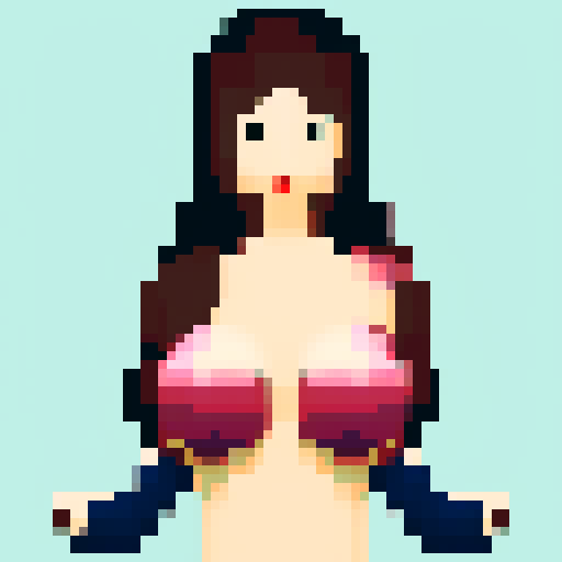 sexy woman avatar with big boobs
