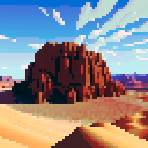 desert mountain
