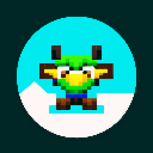 Logo for farming game called Pixels Guru