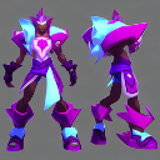 jax from league of legends, custom skin