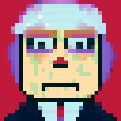 Fill canvas with a galaxy background using dark blues, purples, and stars. Place a white astronaut silhouette in the center of the canvas