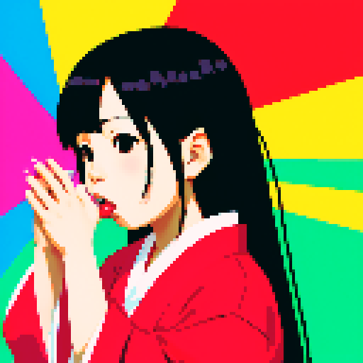 Japanese girl sucking a cock