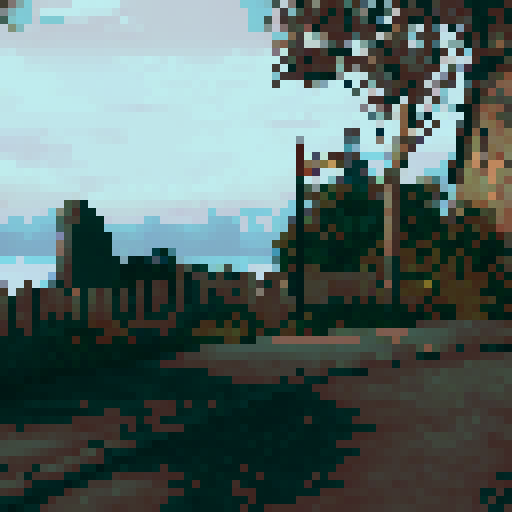 A quaint seaside village