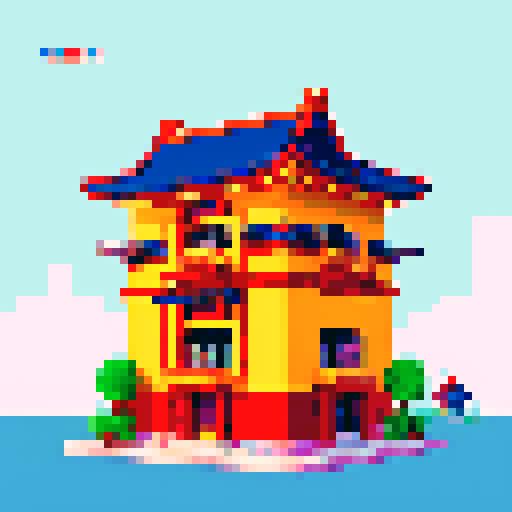 a iconic building that represent Beijing