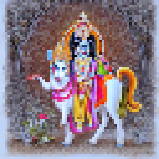 lord krishna in traditional