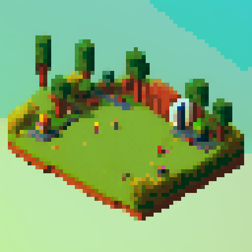 isometric view, hero with a fork, wood terrain, NES-style pixel art, enemies, Zelda-like game screenshot