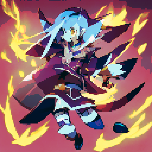 a rpg mage character inspired by overlord and konosuba