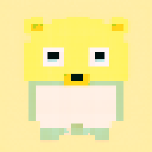 cute yellow bear
