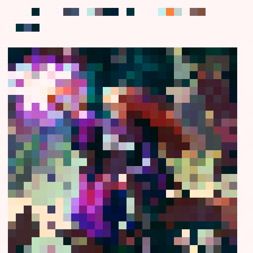 Elven archer, poised mid-air, shooting a flaming arrow towards a towering dragon amidst a mystical forest with glowing mushrooms and cascading waterfalls