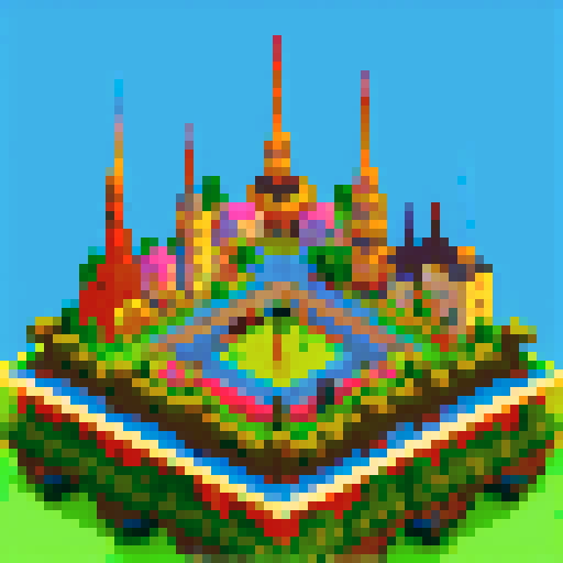 City without building