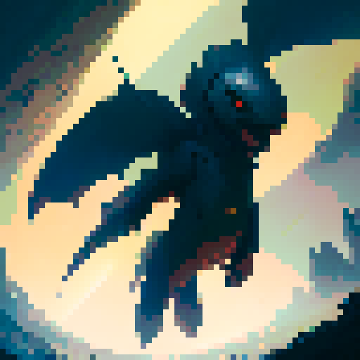 Pokemon style fire type starter 