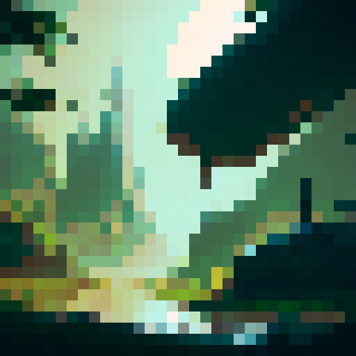 green swamp with frogs