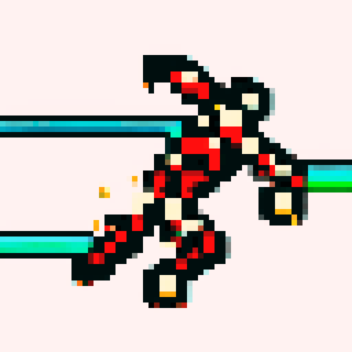 retro video game, 8-bit, dynamic motion, pixel art, motion lines