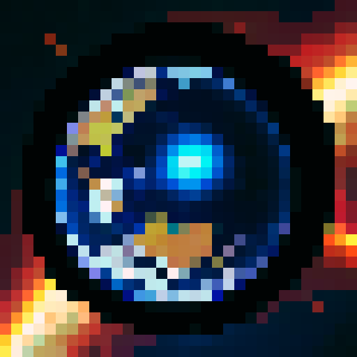 An asteroid approaching the earth 