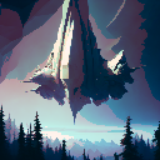 tall, majestic conifer tree, rendered in isometric perspective with a touch of fantasy RPG charm