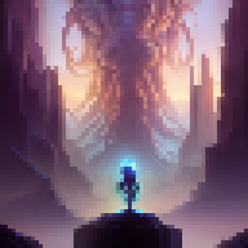 Massive tentacles writhing, eyes glowing with otherworldly power, a towering Cthulhu looms over an ancient city, ready to unleash its eldritch wrath.