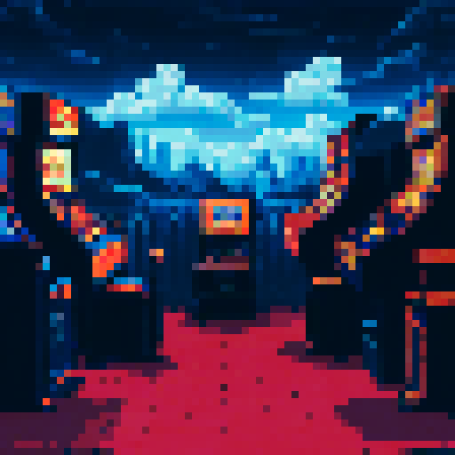 make a logo for an arcade, I want it to be an arcade machine by itself