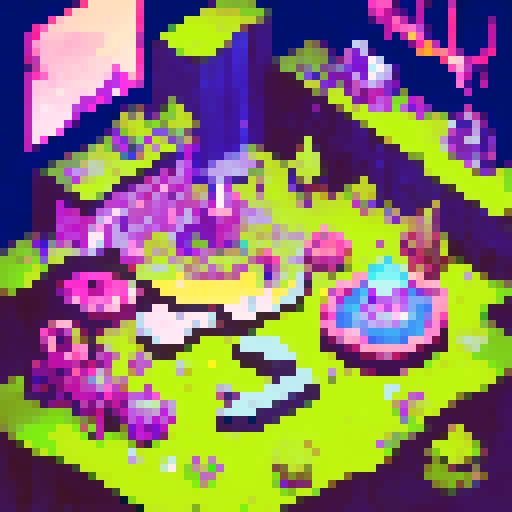 The optimistic future in the background to the right with bright colors and technology, with decaying factories in the foreground to the left with a person on the left side staring off at the future, with the bad of their head to the audience.