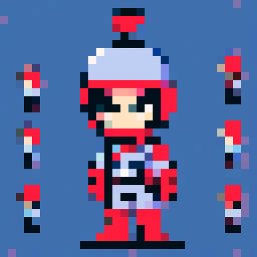 Tiny soldier, big head, cute, funny, big helmet