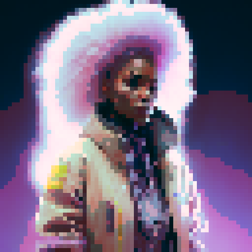 create an image of a black woman with ice cream, her nails are lilac

