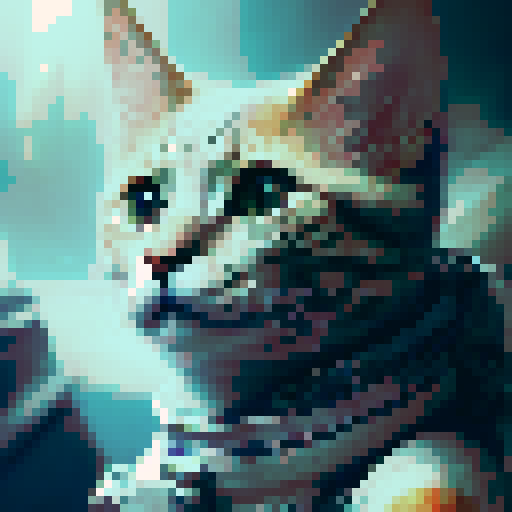 A cat on marce in space suite 