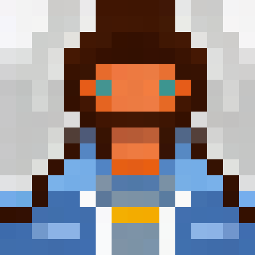 Scientist in white coat standing