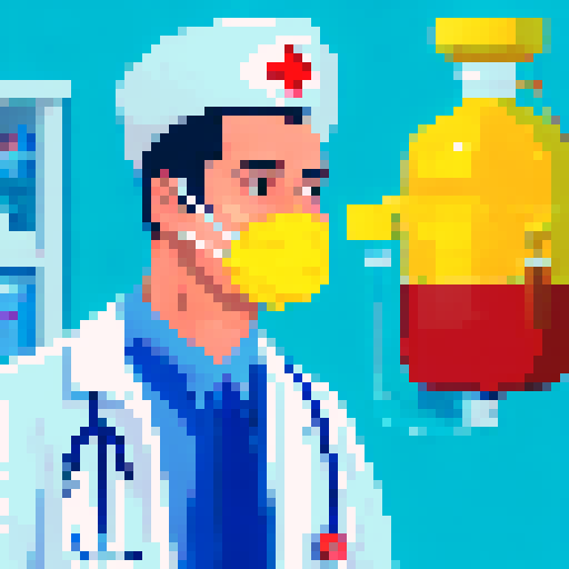 An informative YouTube thumbnail on the importance of medical gases featuring a close-up of a medical professional holding an oxygen mask, with a hospital room in the background, showcasing the life-saving capabilities of medical gases, Artwork, realistic digital painting, --ar 16:9 --v 5