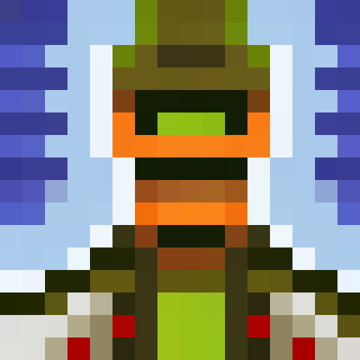 Soldier with army colors, close up