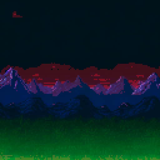 Add more redish and hellish clouds with blood on the trees and mountains